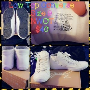 NWOT Low Top Converse